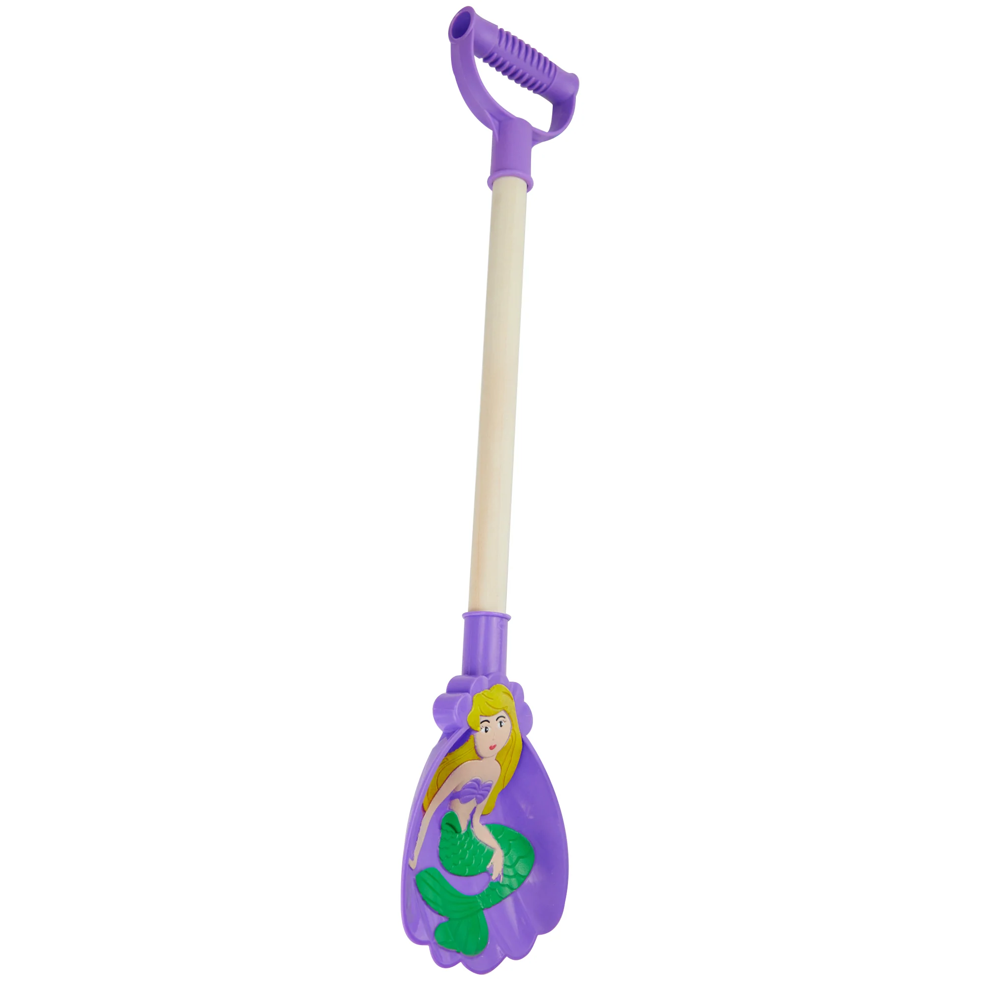 Beach Shovel With Wood Handle, Mermaid- Small - Image 5
