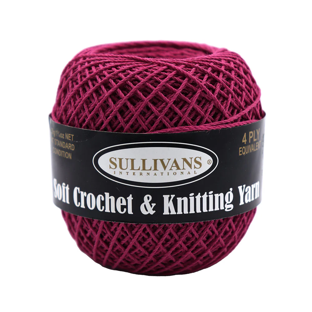 Sullivans Soft 4ply Crochet and Knitting Yarn, 50g Rayon Yarn - Image 11