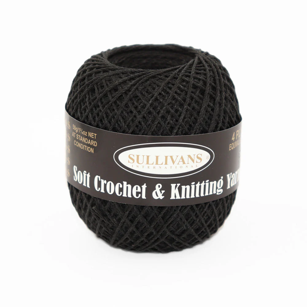 Sullivans Soft 4ply Crochet and Knitting Yarn, 50g Rayon Yarn - Image 2