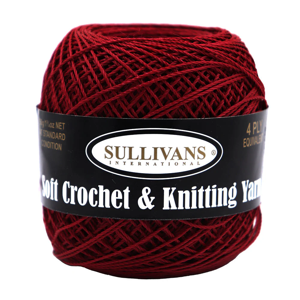 Sullivans Soft 4ply Crochet and Knitting Yarn, 50g Rayon Yarn - Image 31