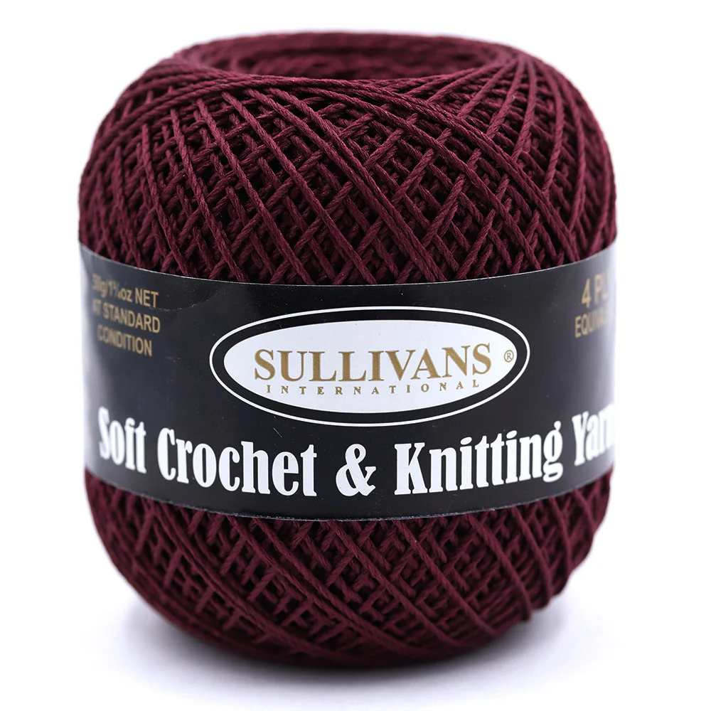 Sullivans Soft 4ply Crochet and Knitting Yarn, 50g Rayon Yarn - Image 5