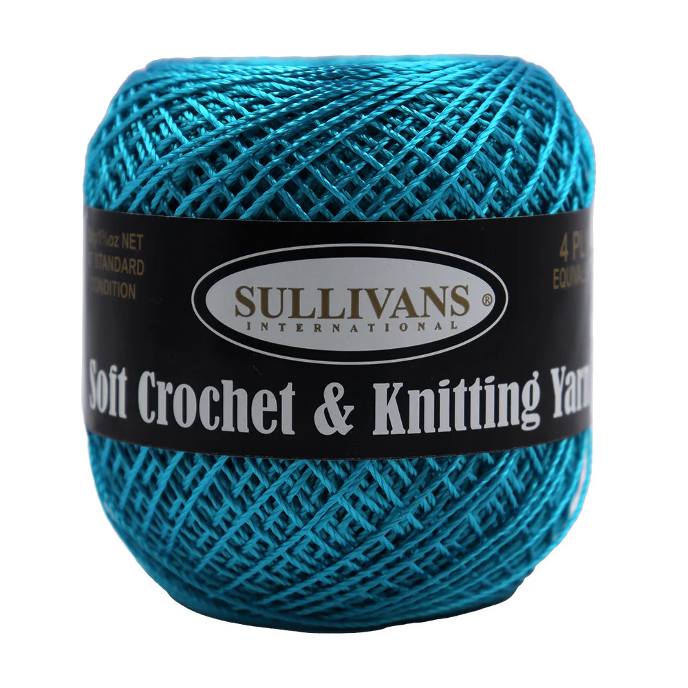 Sullivans Soft 4ply Crochet and Knitting Yarn, 50g Rayon Yarn - Image 6