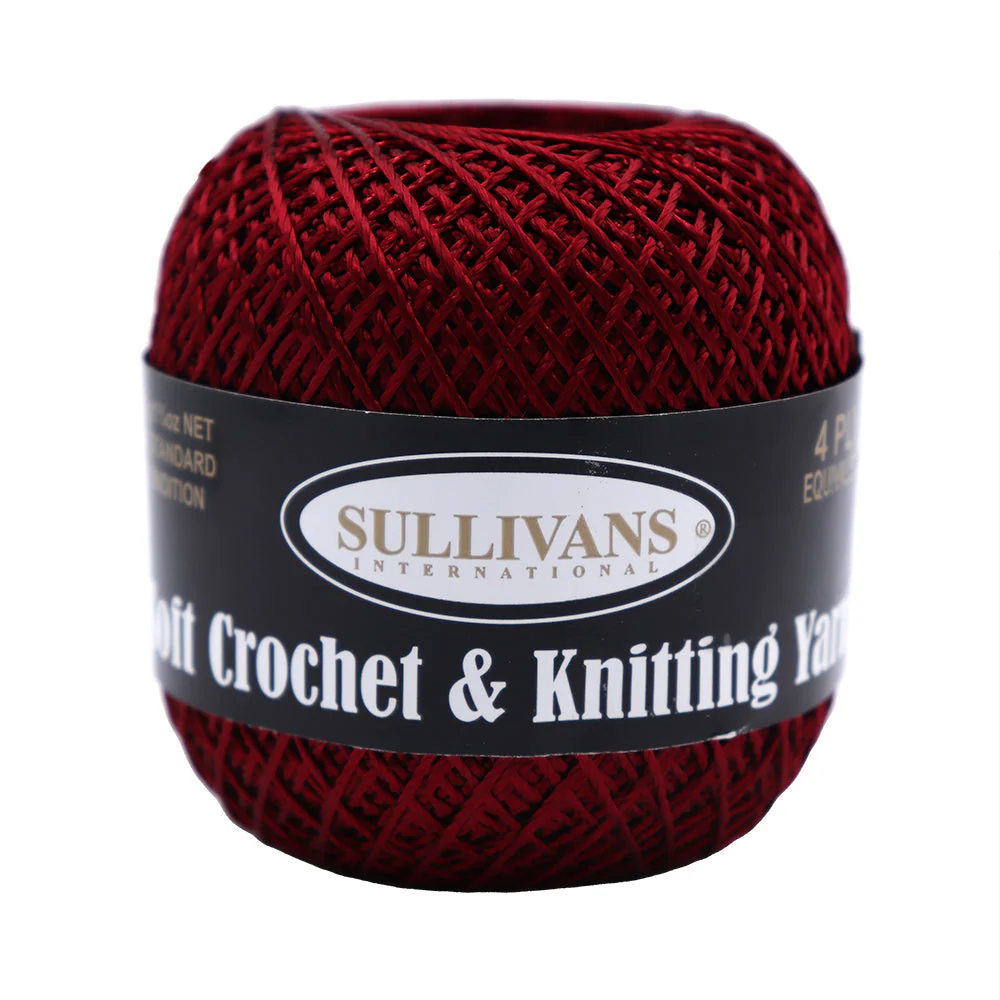 Sullivans Soft 4ply Crochet and Knitting Yarn, 50g Rayon Yarn - Image 7