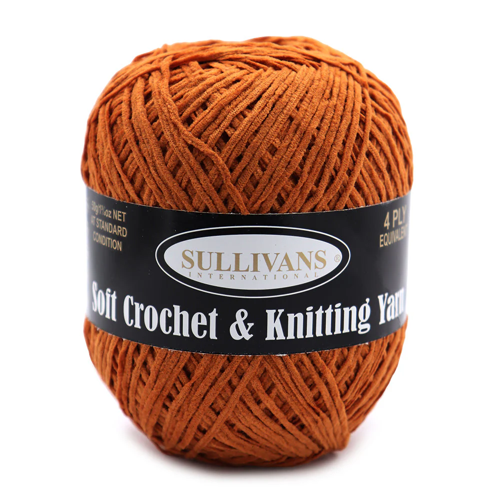 Soft Crochet & Knitting Yarn, 50g Polyester Yarn - Image 21