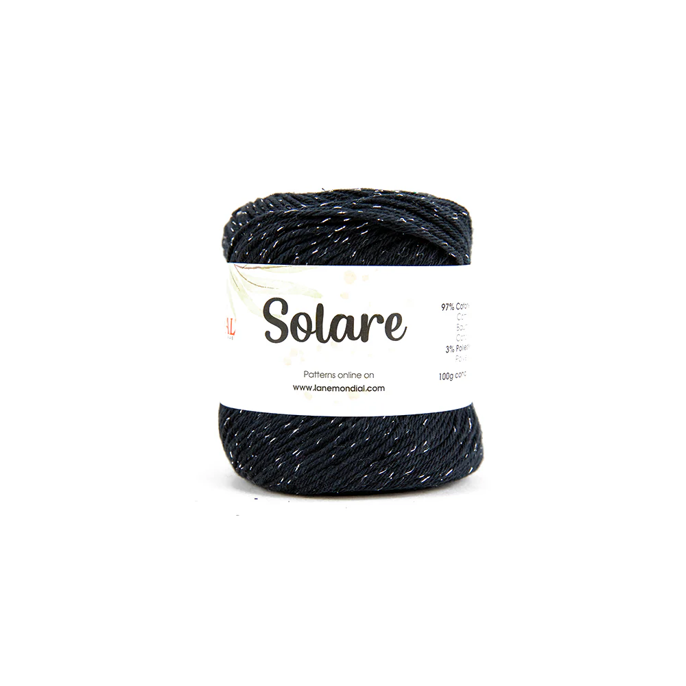 Solare Crochet & Knitting Yarn, 100g Egyptian Cotton Polyester Blend Yarn - Image 10