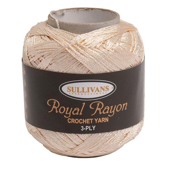 Sullivans Crochet Yarn 3ply, 50g Royal Rayon Yarn - Image 4