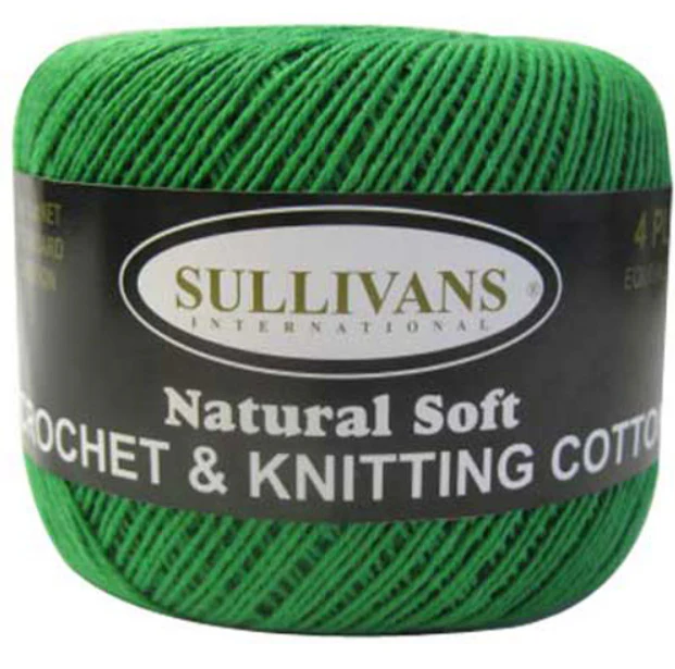 Sullivans Crochet & Knitting Yarn, 4ply- 50g Cotton Yarn - Image 2