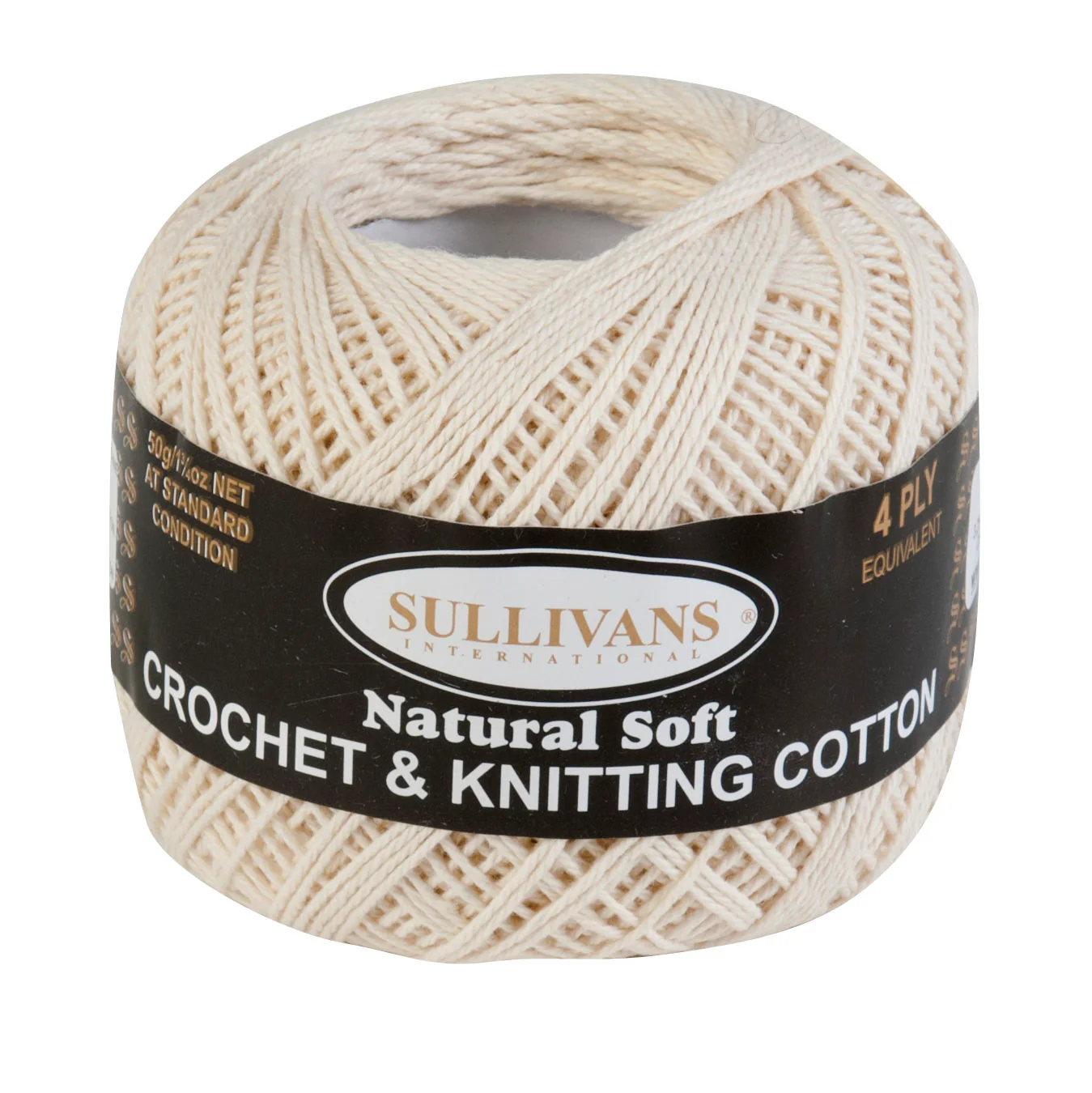 Sullivans Crochet & Knitting Yarn, 4ply- 50g Cotton Yarn - Image 5