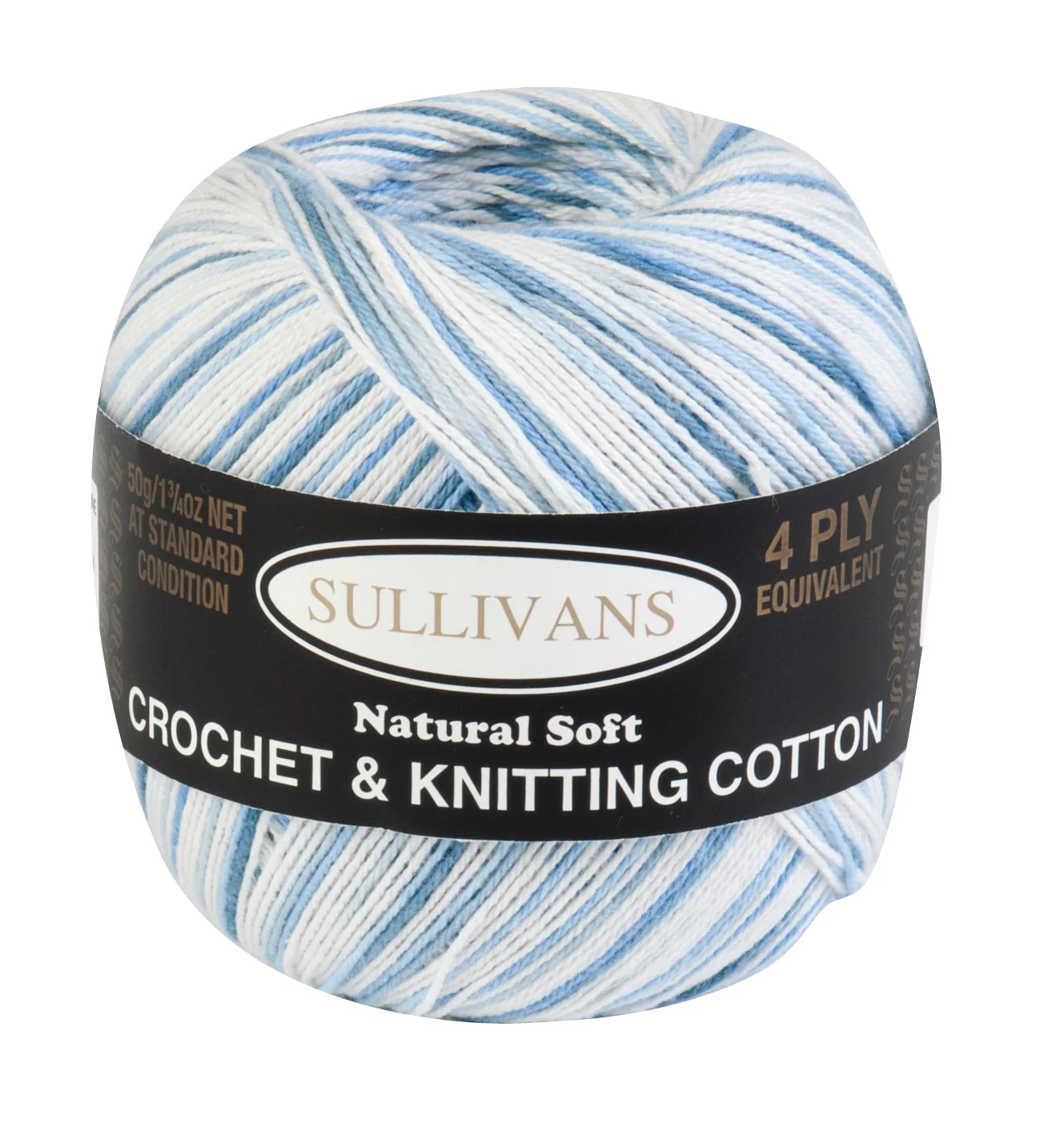 Sullivans Crochet & Knitting Yarn, 4ply- 50g Cotton Yarn - Image 7