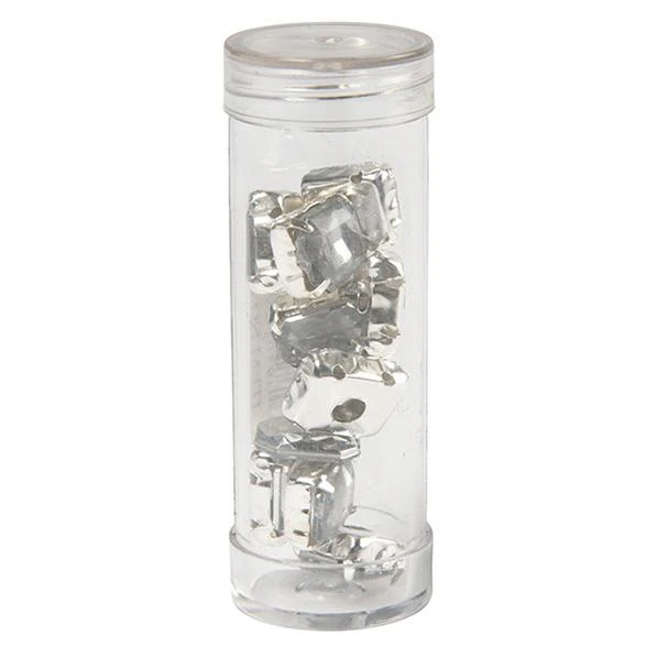 Sullivans Acrylic Rectangle Diamonte Beads - Image 2