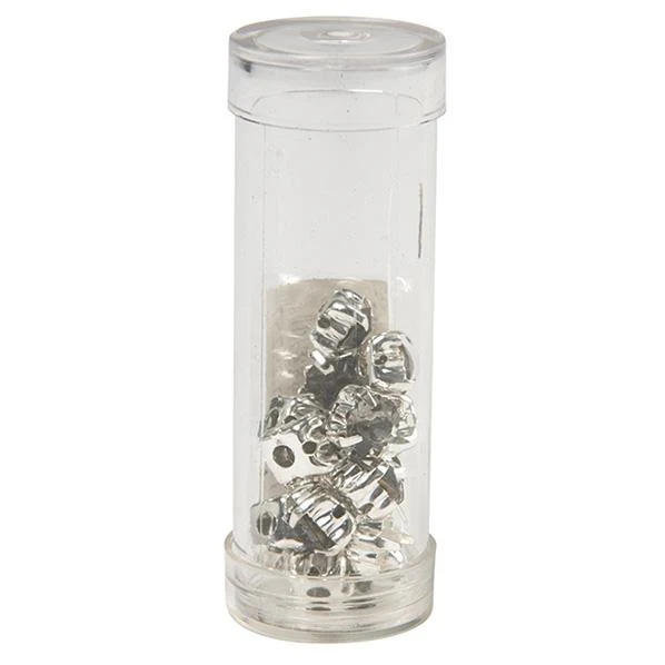 Sullivans Crystal Diamonte Beads, Black- 6x17mm