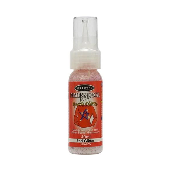 Sullivans Dimensional Glitter Paint, 40ml - Image 3