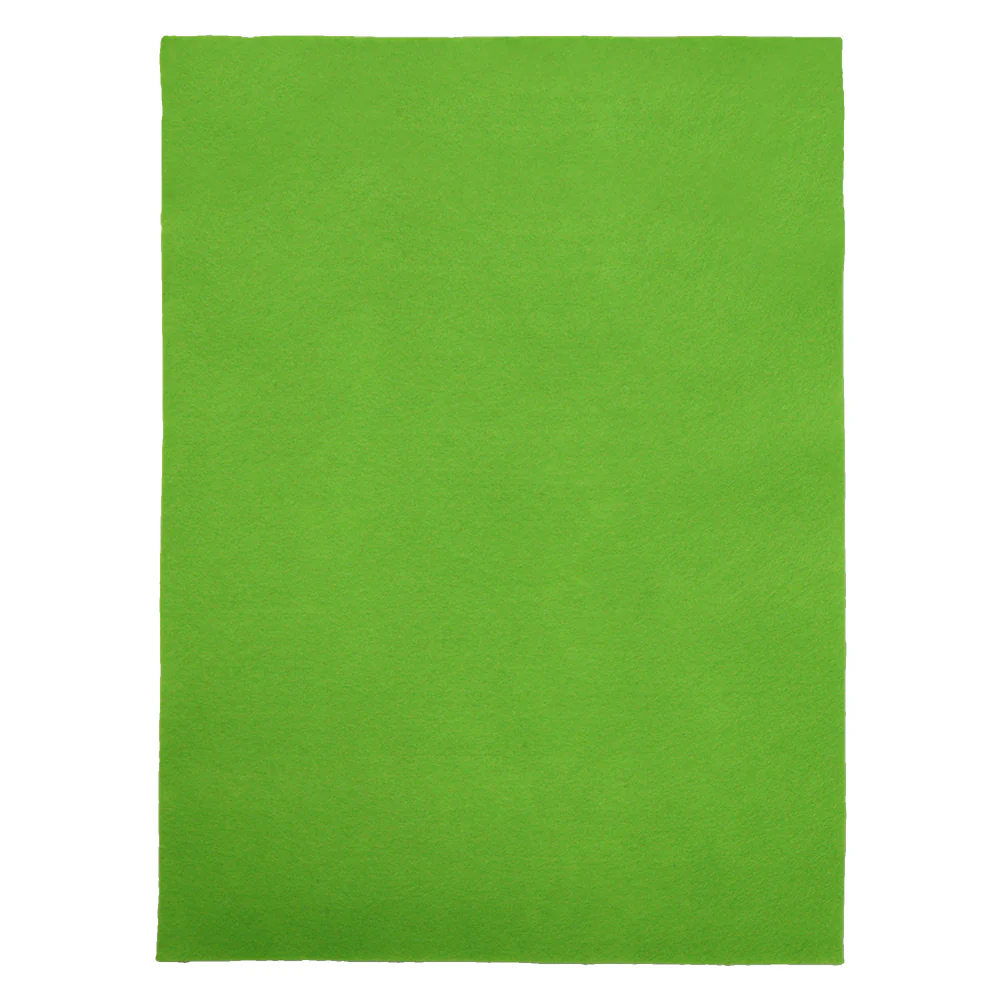 Sullivans Felt Sheet, Lime Green- 30cmx22cm