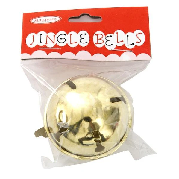 Sullivans Jingle Bells with Star, Gold- 50mm - Image 2