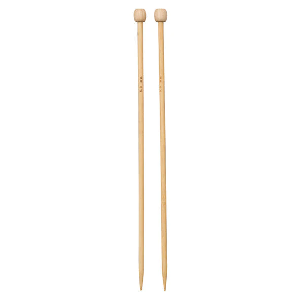Bamboo Knitting Needles 25cm - Image 3