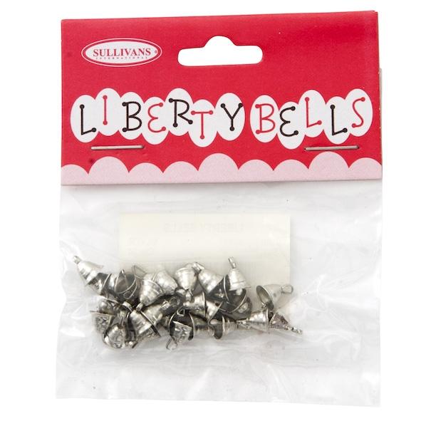 Sullivans Liberty Bells, Silver 6mm- 30pc - Image 2