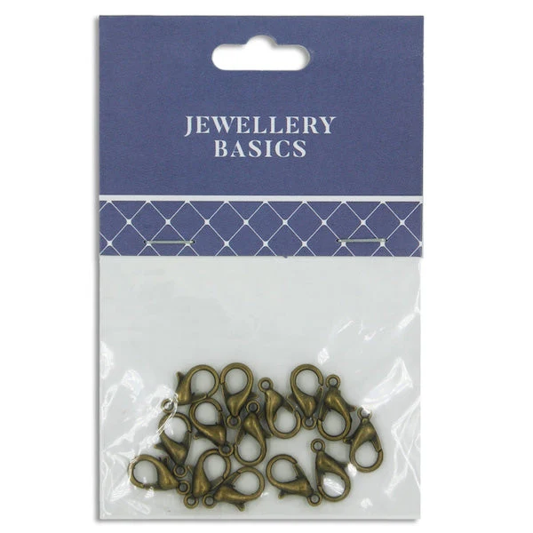 11mm Lobster Clamp Charm, Black- 14pc- Sullivans - Image 6