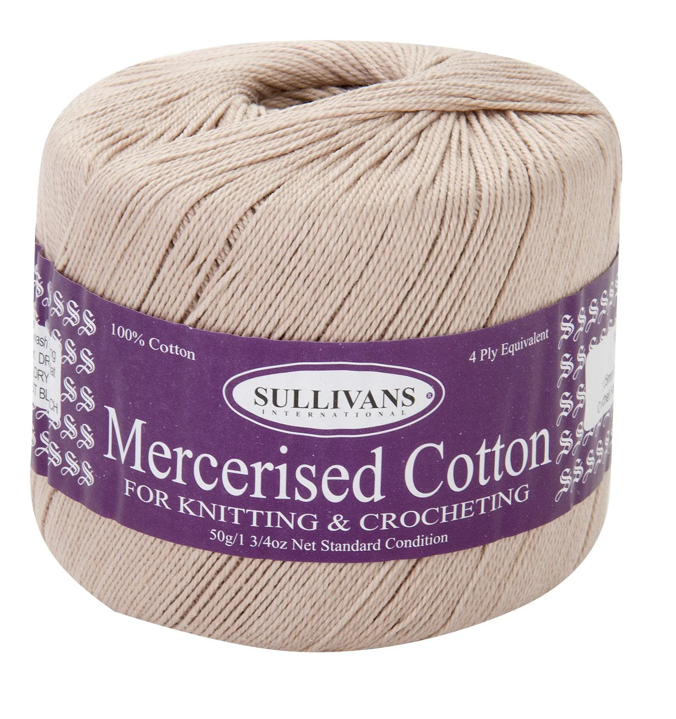 Sullivans Mercerised Crochet Yarn, 50g Cotton Yarn - Image 2