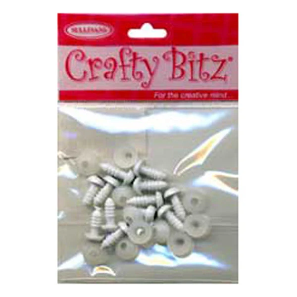 Crafty Bitz Frog Eyes Plastic - Image 2