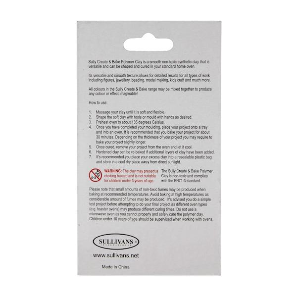 Sully Polymer Clay, Fluoro Fuchsia- 60g - Image 3