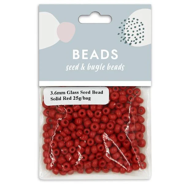3.6mm Glass Seed Beads, 25g- Sullivans - Image 9