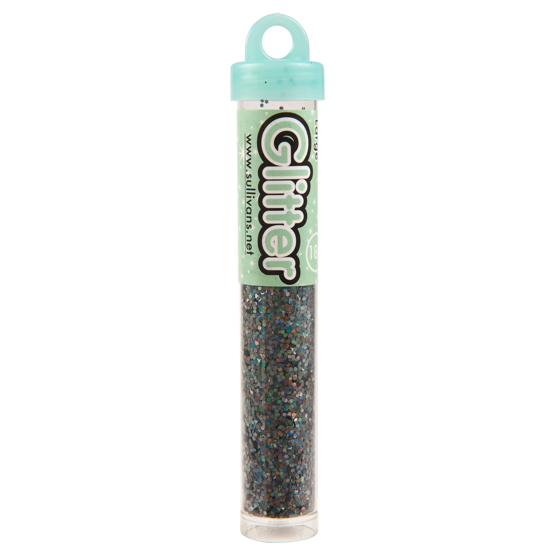 Sullivans Large Holo Glitter, Silver- 18g - Image 3