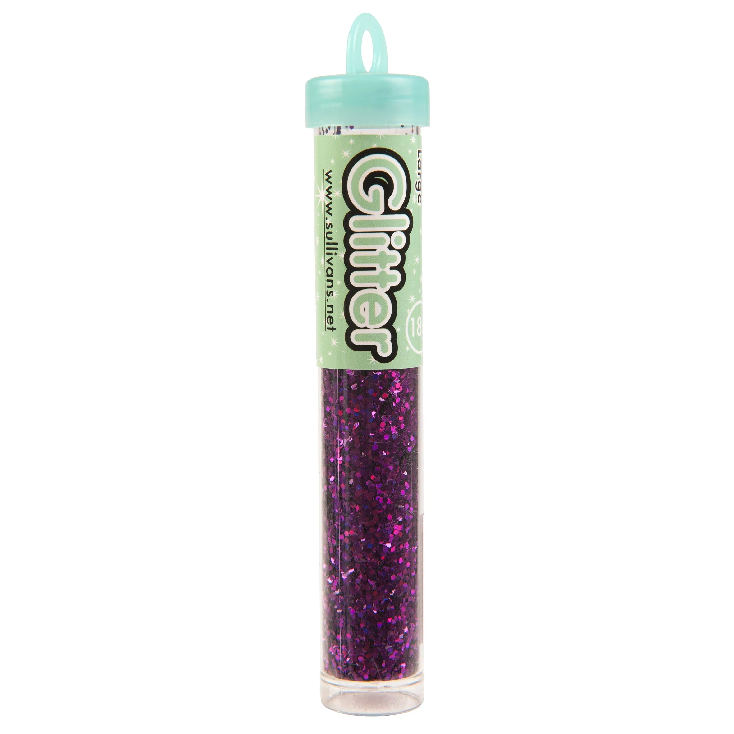 Sullivans Large Holo Glitter, Silver- 18g - Image 5