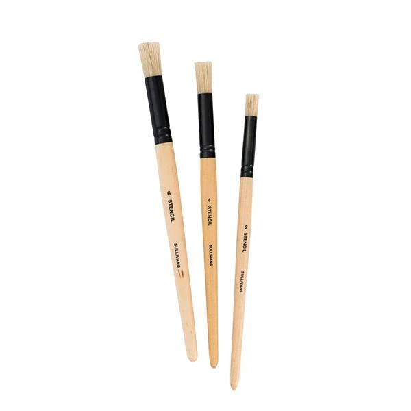 Sullivans Super Value Paintbrush, Stencil- 3pk - Image 2