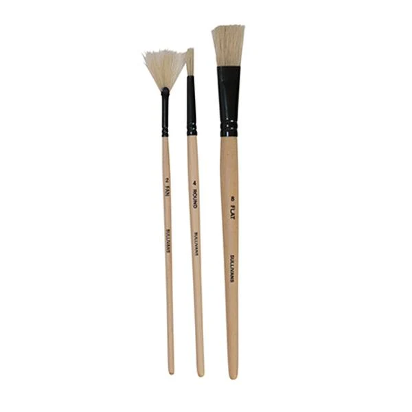 Sullivans Super Value Paintbrush, Assorted- 3pk - Image 2