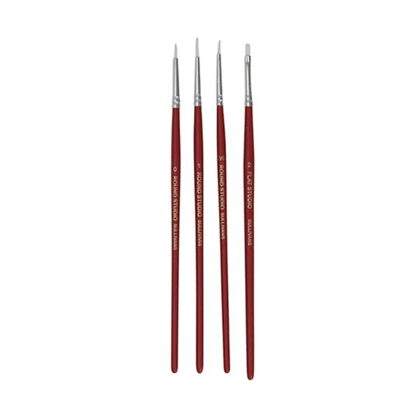 Sullivans Super Value Paintbrush, Assorted- 4pk - Image 3
