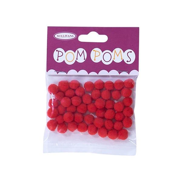 Sullivans Pom Poms, Red - Image 7