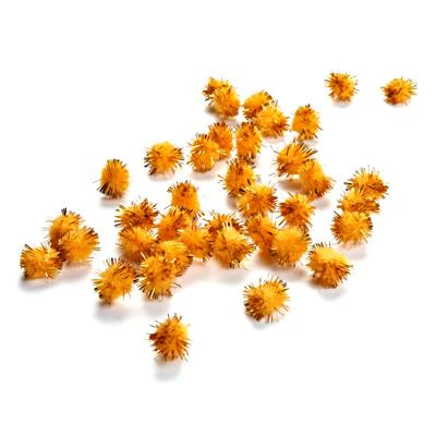 Sullivans Pom Poms, Glitter Gold - Image 2