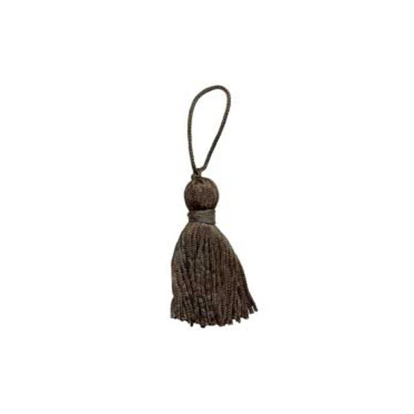Sullivans Tassel Rayon Chainette, Brown- 75 mm