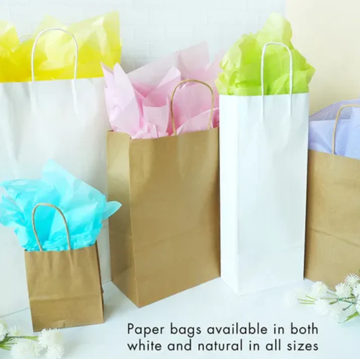 Value Craft DIY Bottle Bags, White - 2pk - Image 2