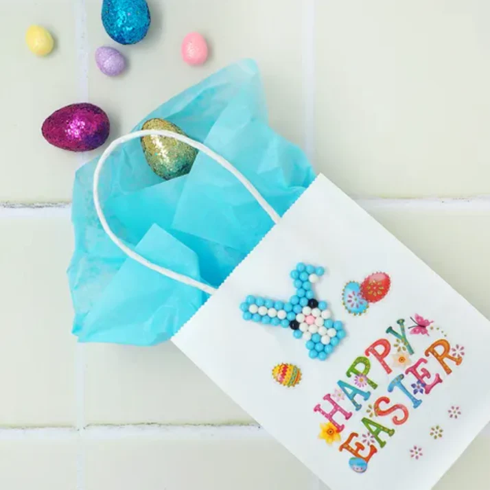 Value Craft DIY Gift Bags Mini, White- 4pk - Image 2