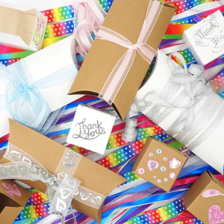 Value Craft DIY Gift Box, White- 5pk - Image 3