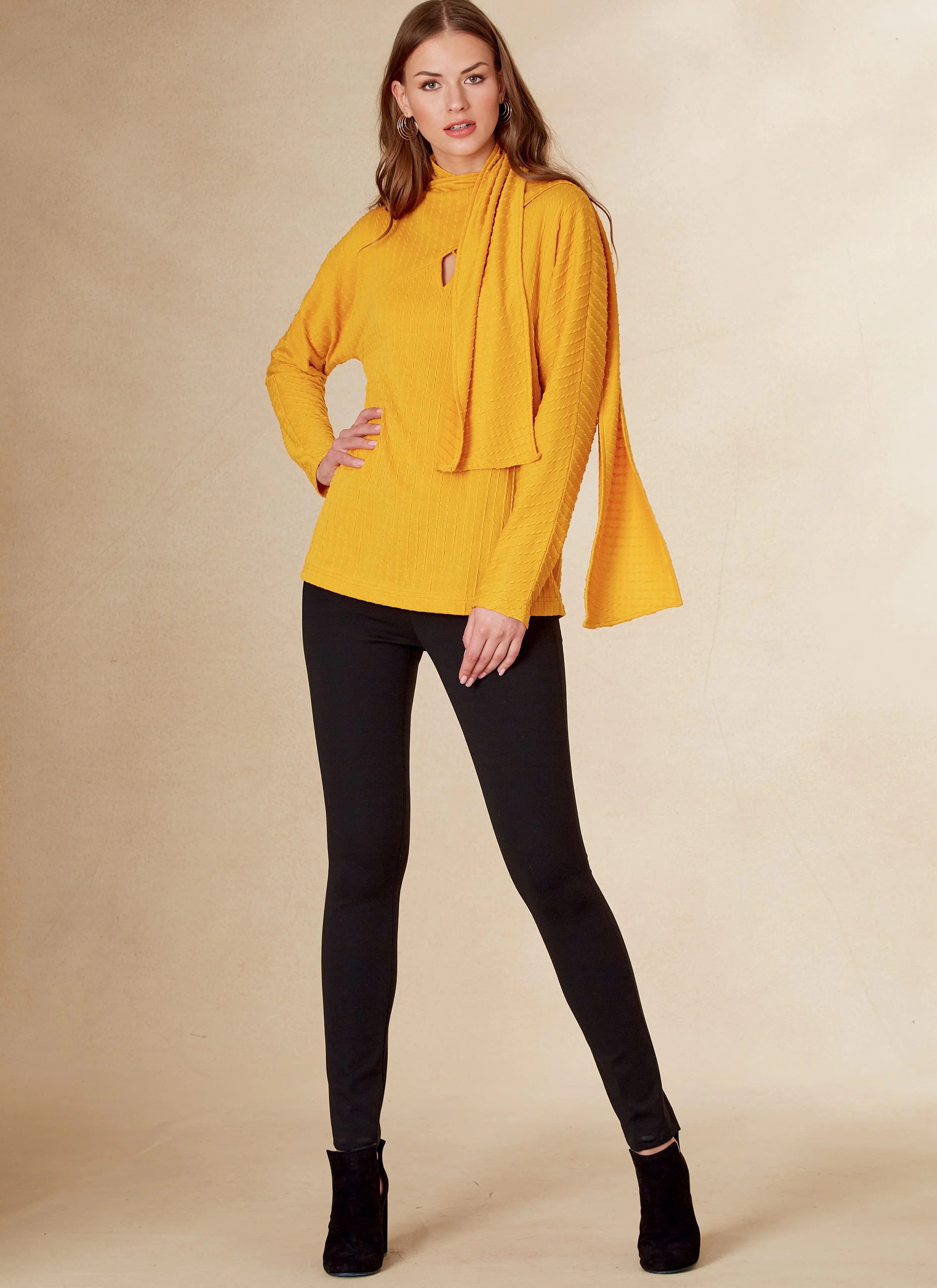 Vogue Pattern V1825 Misses' and Misses' Petite Top - Image 6