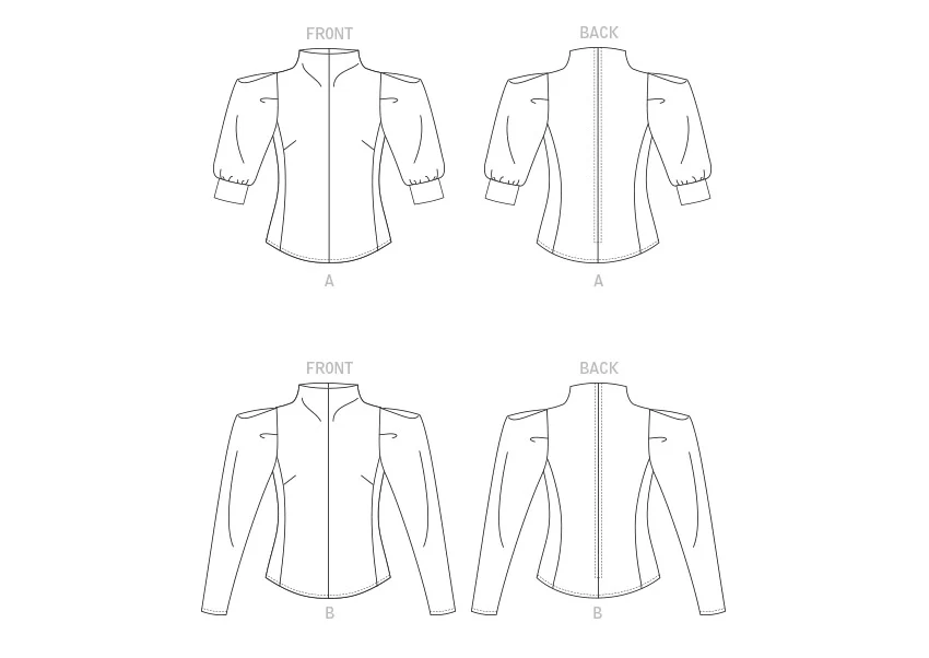 Vogue Pattern V1847 Misses/Petite Top - Image 8