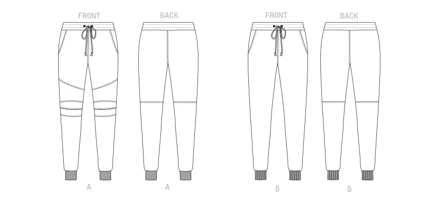 Vogue Pattern V1854 Men's Pants - Image 6