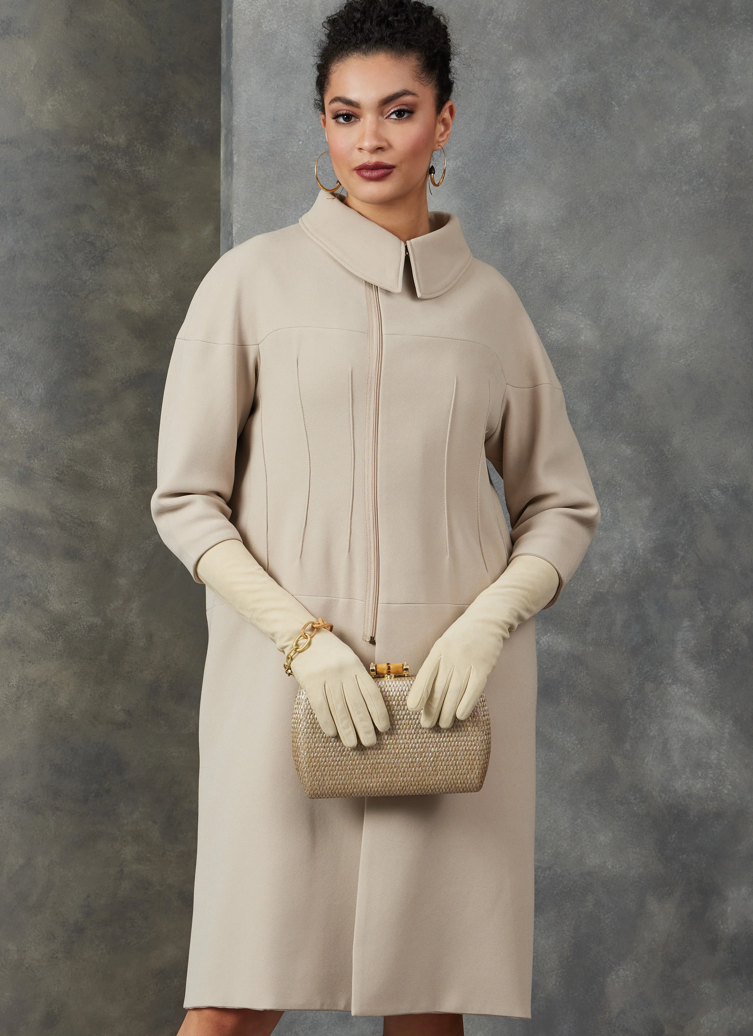 Vogue Pattern V1911 Misses' Coat - Image 2